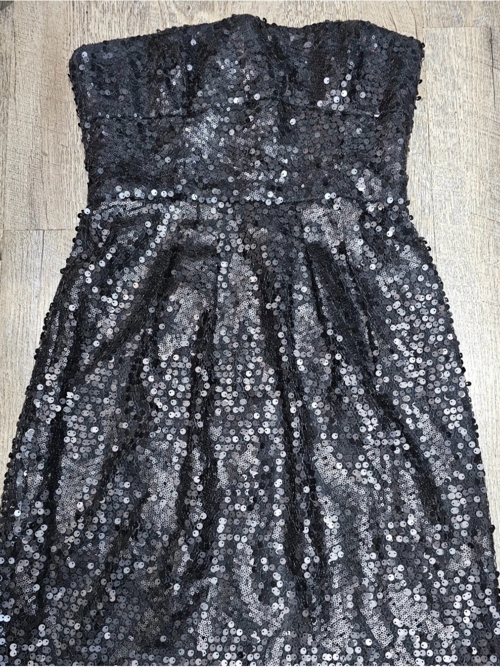 BCBGMaxAzria Black strapless Dress